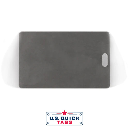 Metal CR80 Stainless Steel Blank Tag - US Quick Tags