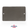Stainless Steel Blank Metal Tag - .016" x 2.125" x 3.375" - Two Holes