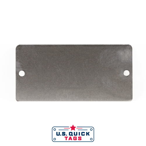 Stainless Steel Metal Tag - .016